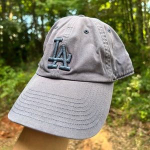 LA Dodgers faded navy hat